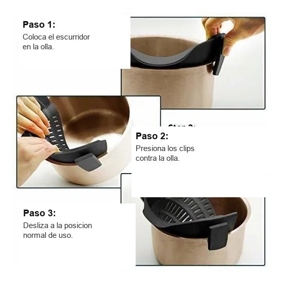 Escurridor DrainPro resistente al calor