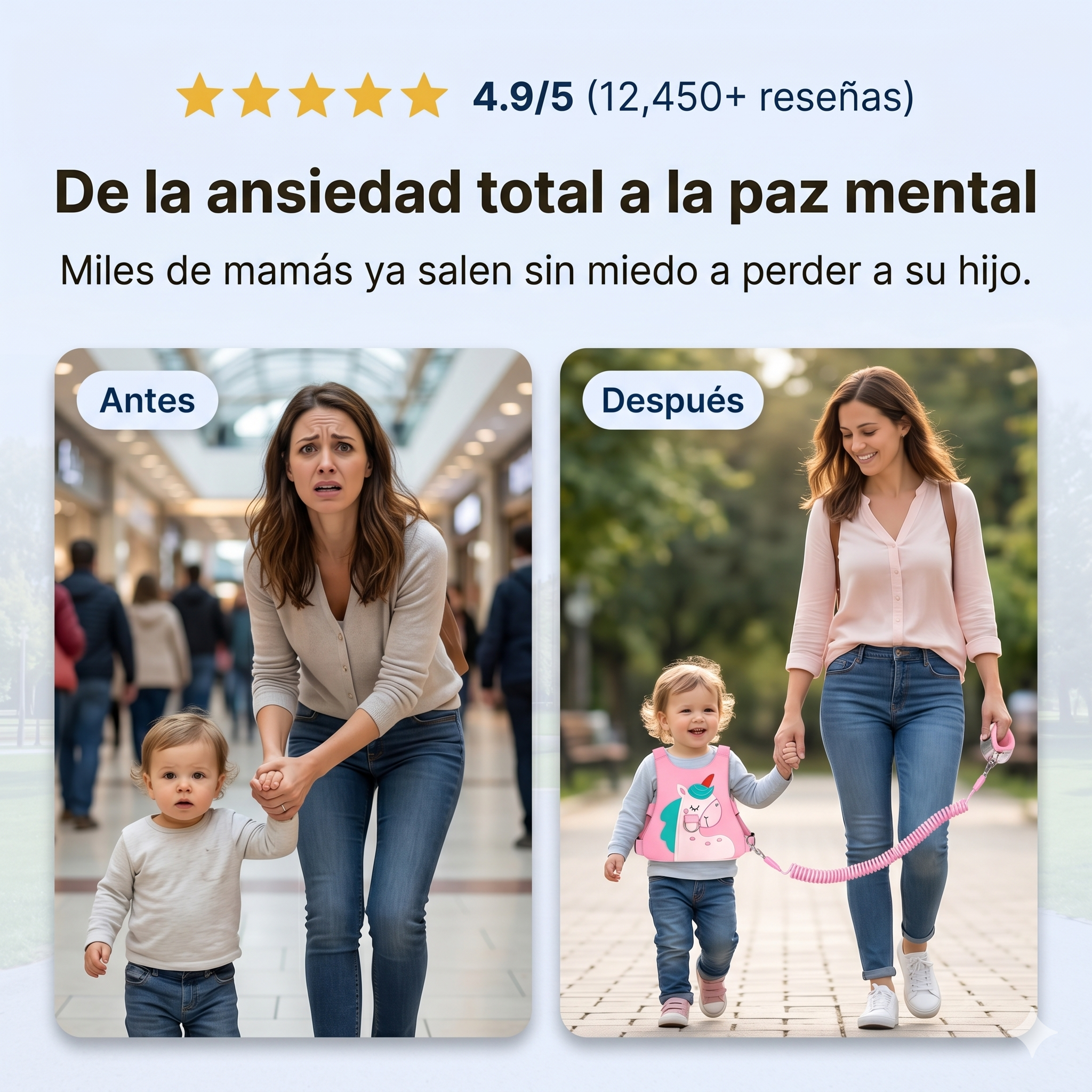 Antes y después – de la ansiedad a la paz mental
