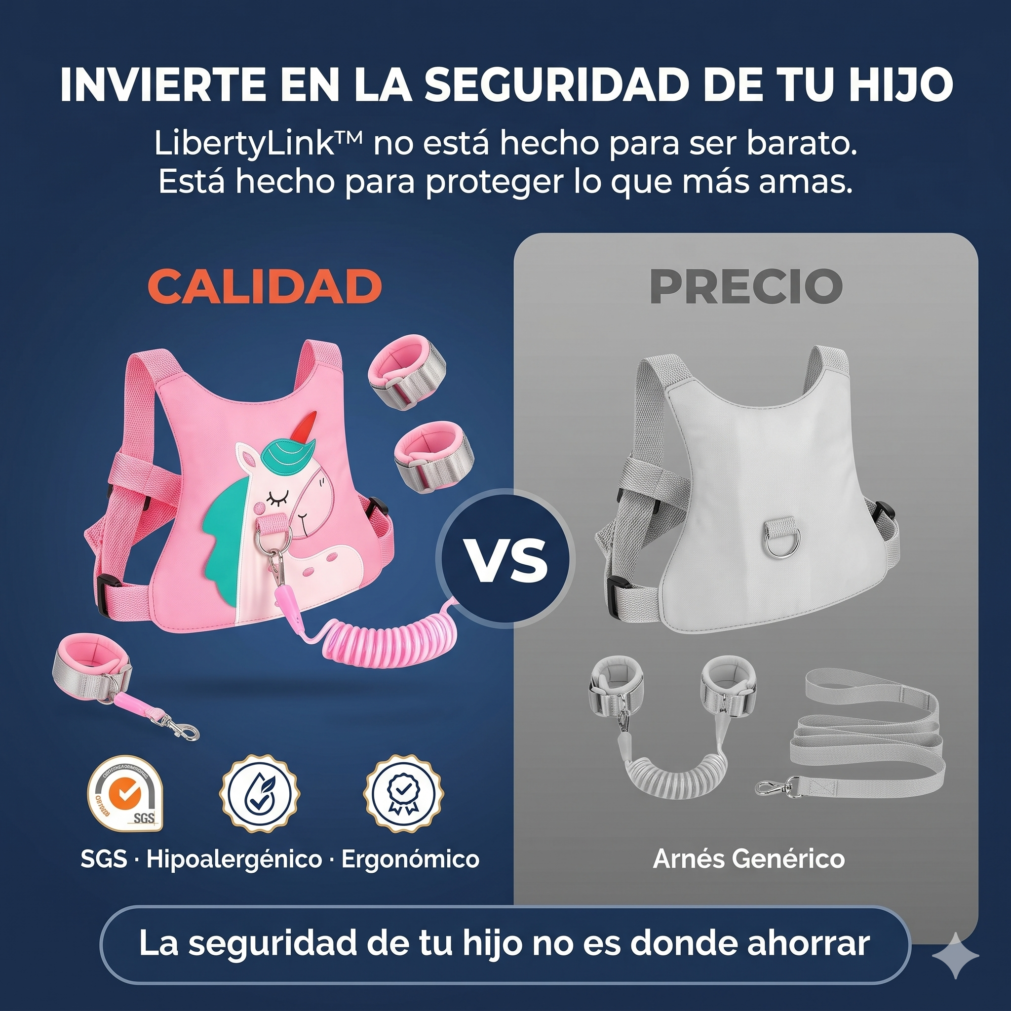 Calidad vs precio – LibertyLink vs genérico